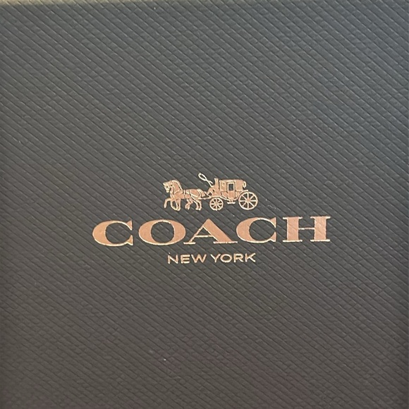 Coach gold and red dangly cherry slider bangle bracelet - Picture 4 of 5